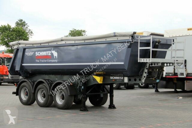 Zobaczyć zdjęcia Naczepa Schmitz Cargobull TIPPER 26 M3 /WHOLE STEEL / LIFTED AXLE /6300 KG