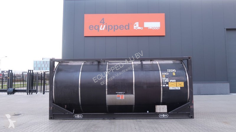 Zobaczyć zdjęcia Wyposażenie ciężarówek Van Hool 23.000L, 20FT Tankcontainer, UN Port. T14, 5y insp.: 11/2020