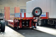 semirimorchio Mega NACZEPA NISKOPODWOZIOWA 3 OSIOWA ROZCIĄGANA DWUBELKOWA ZAGŁĘBIANA