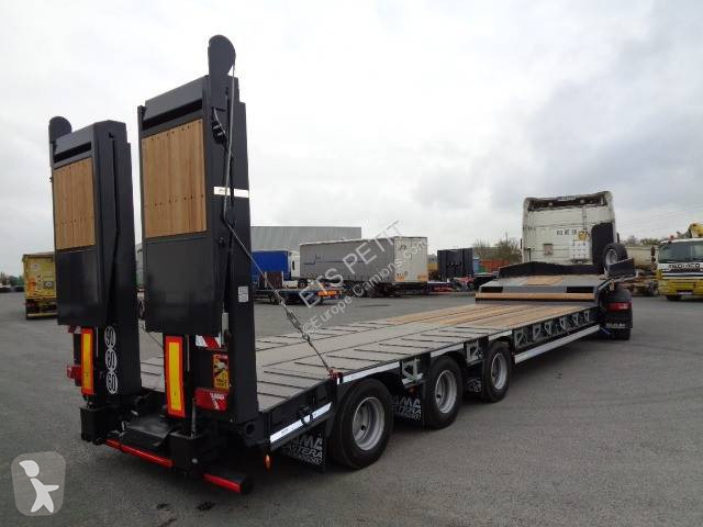 SCANIA S Highline 6x4 avec porte-engins 3 essieux KLUMPP