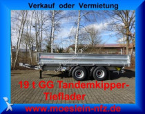 reboque Moeslein 19 t Tandem 3 Seiten Kipper Tieflader