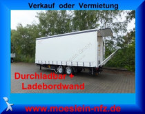 rimorchio Moeslein Tandem Plane, Ladebordwand 1,5 t, Durchladbar