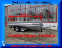 rimorchio Moeslein Tandem 3 Seiten Kipper Tieflader, 5,54 m lang