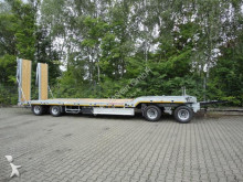 Moeslein 4 Achs Tieflader Anhänger, 2 teiligen hydr. Ram Anhänger