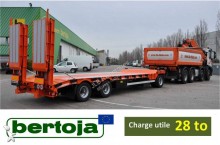 Bertoja heavy equipment transport trailer