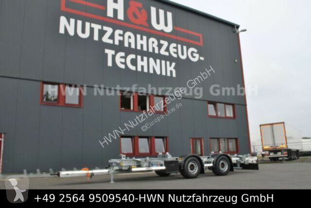 Voir les photos Remorque nc H&W JumboBDF-C7820Tandem Fahrhöhe 870/1030 NEU