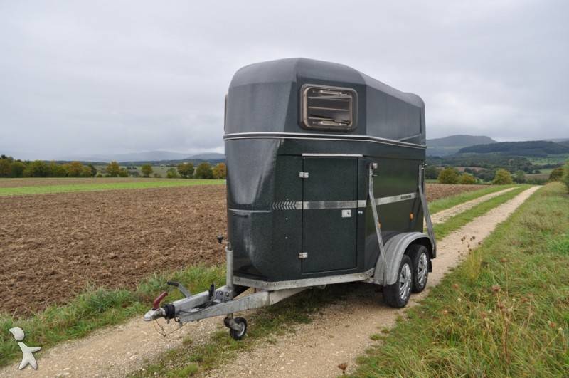 Used Böckmann horse trailer Classic 2 axles n°413574