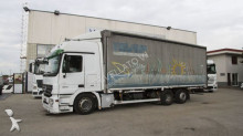 Furgoneta caja abierta plataforma con toldo Mercedes