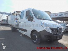 Renault Master doppia cabina cassone fisso + gru pronta consegna