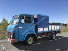Renault tarp covered bed flatbed van