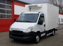 used negative trailer body refrigerated van