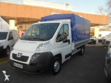 Peugeot curtainside van