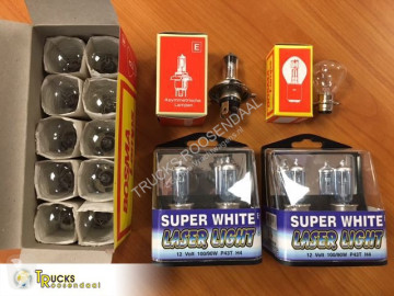 Universeel €0.08 pp 300.000 lamps, perfect for trading. front, rear, side, inside, 6v + 12v + 24v
