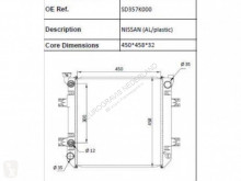 Nissan Radiateur de refroidissement pour camion