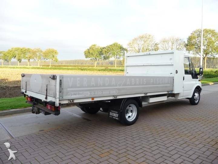 Used Ford Transit tarp covered bed flatbed van 4x2 n°277233