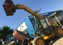 carrello elevatore da cantiere JCB Chariot télescopique 525-67