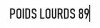 POIDS LOURDS 89